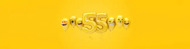 55 лет: с юбилеем