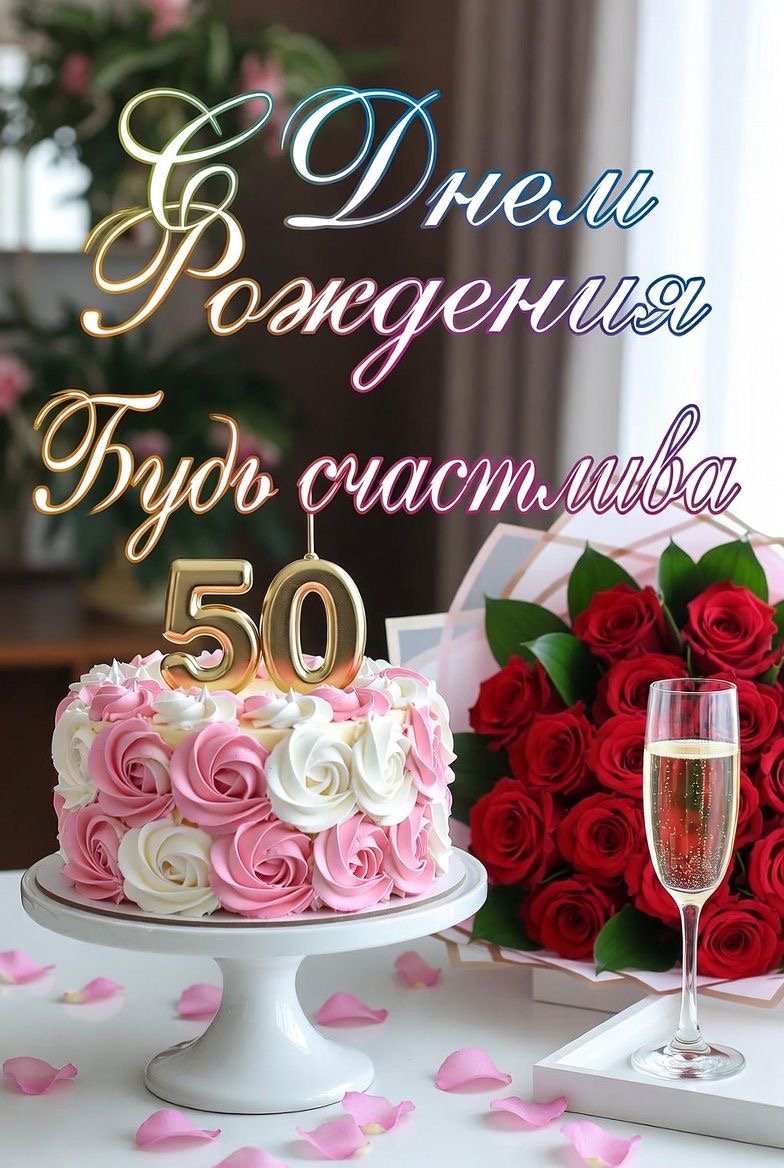 Празднование пятидесятилетнего юбилея - гифки и картинки