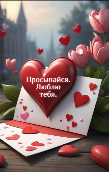 Доброе утро, любимая. - гифки и картинки