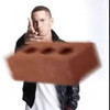 Эминем бросает кирпич - картинка gif