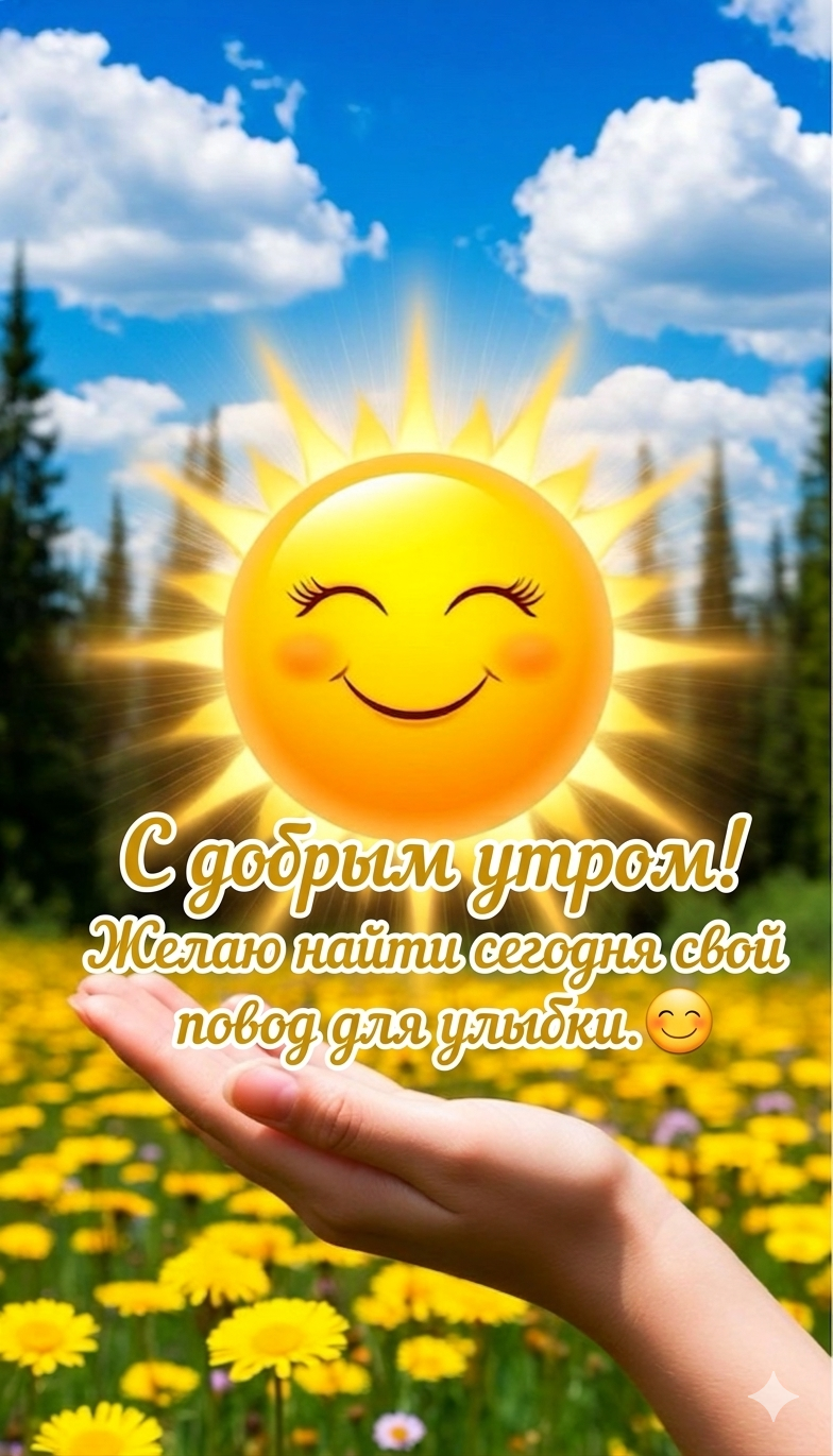 Доброе утро, повод для улыбки - гифки и картинки