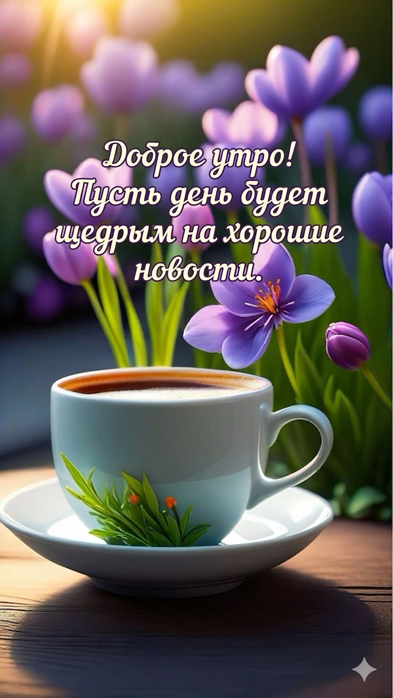 Доброе утро, хорошего дня - гифки и картинки