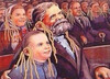 Люди с лапшой на ушах - картинка gif