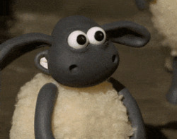Барашек из мультфильма Шон - картинка gif