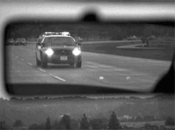 Погоня полицейских автомобилей - картинка gif