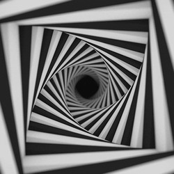 Бесконечное погружение в тоннель - картинка gif