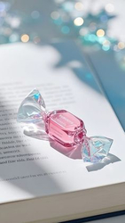 Розовый парфюм на книге - картинка gif