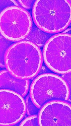 Фиолетовые дольки цитрусовых - картинка gif