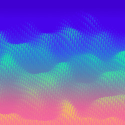 Движение разноцветных динамических столбиков - картинка gif