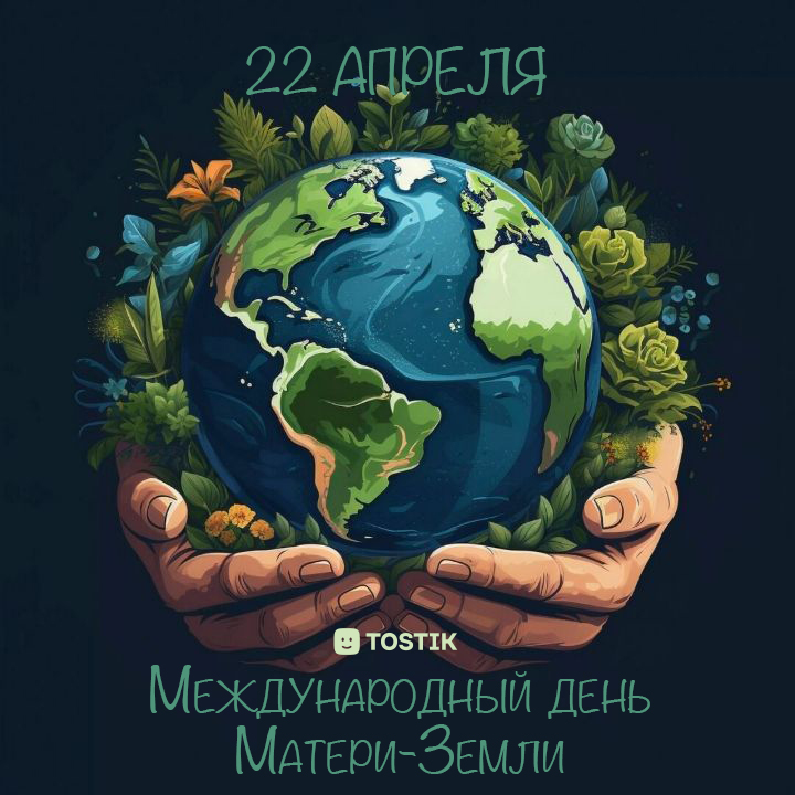 Международный день Матери-Земли 2026 - гифки и картинки