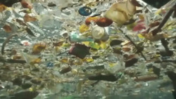 Загрязнение океана пластиковыми отходами - картинка gif