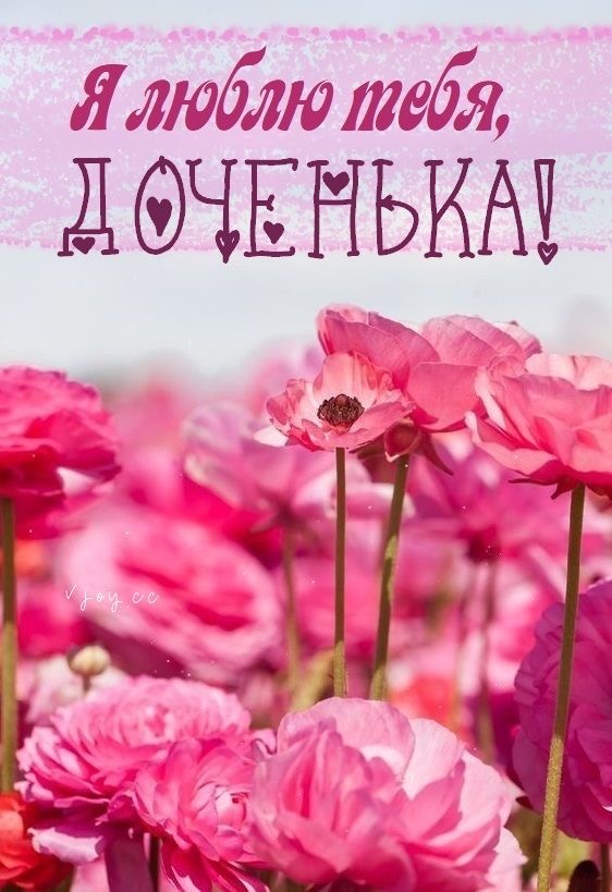 Любимой доченьке с любовью - гифки и картинки