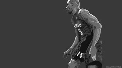 Винс Картер исполняет данк - картинка gif