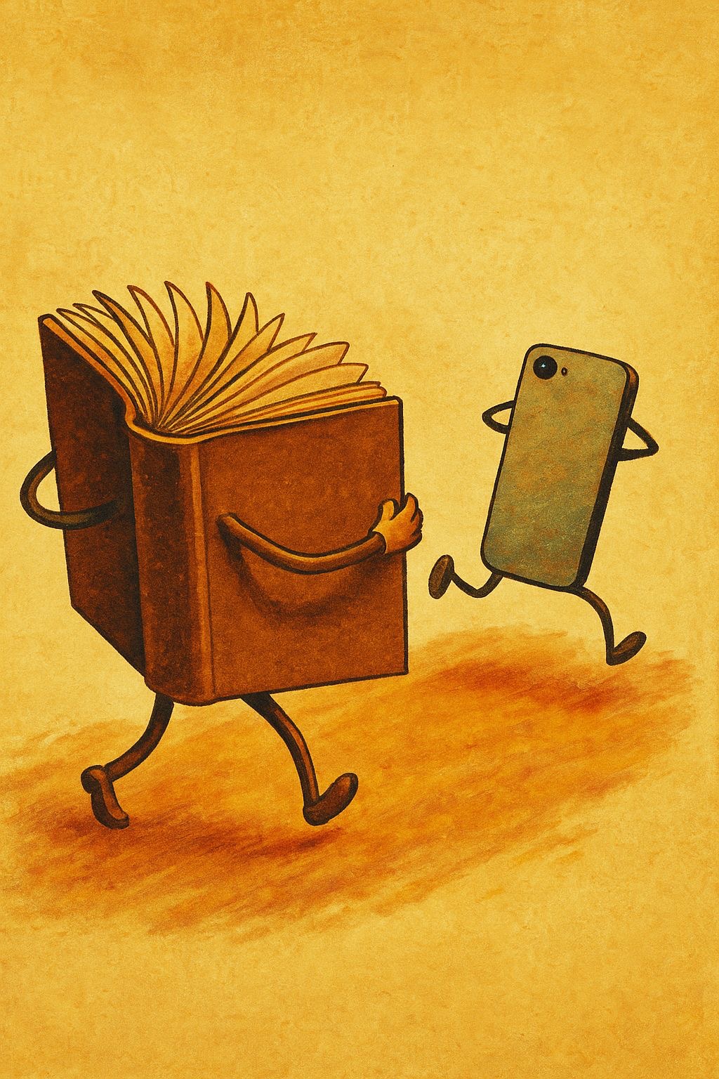 Книга и смартфон - гифки и картинки
