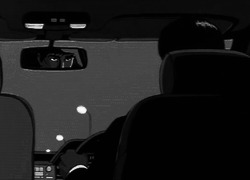 Ночная поездка в автомобиле - картинка gif