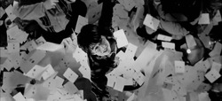 Гарри Поттер ловит письма - картинка gif