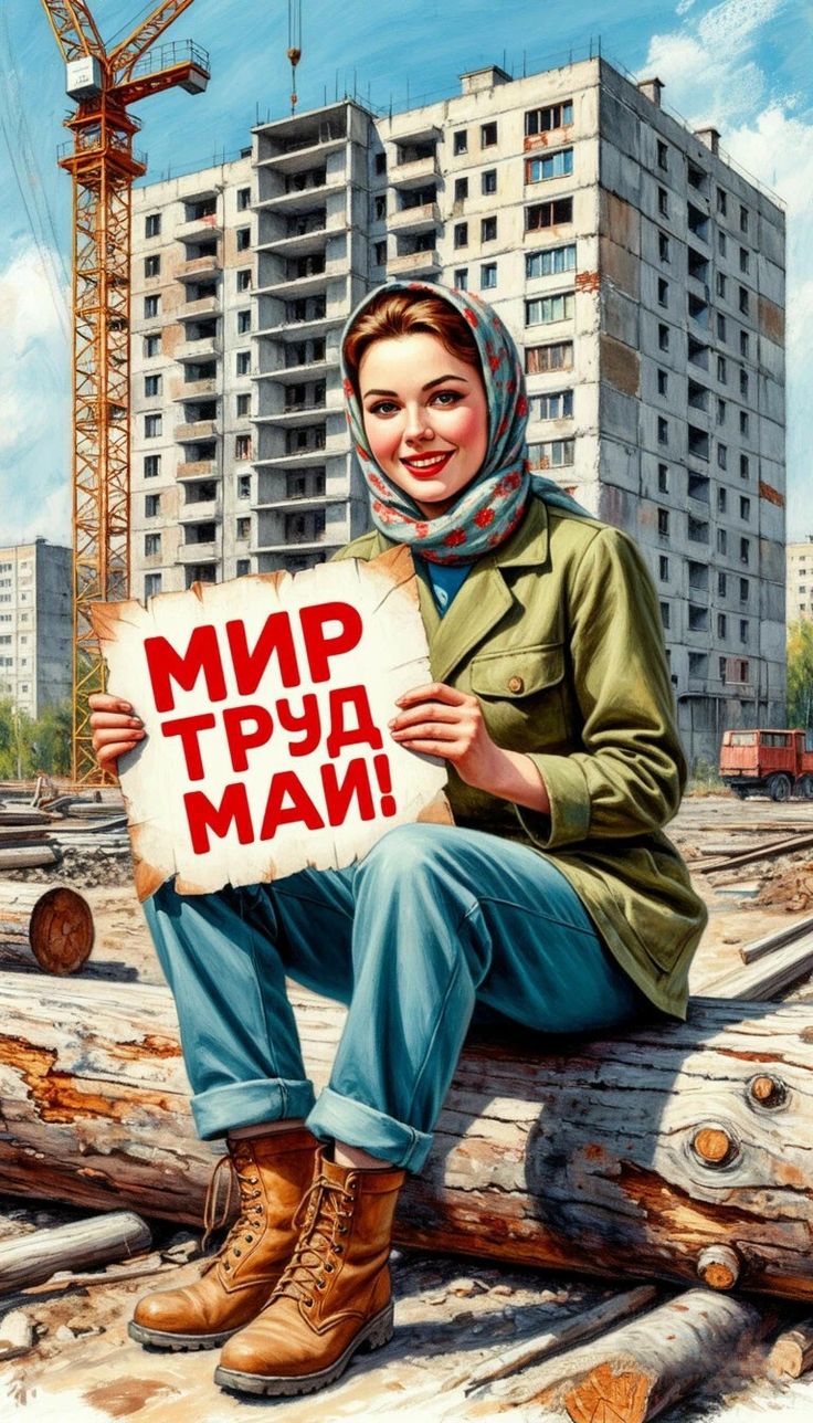 Труд на стройке - гифки и картинки
