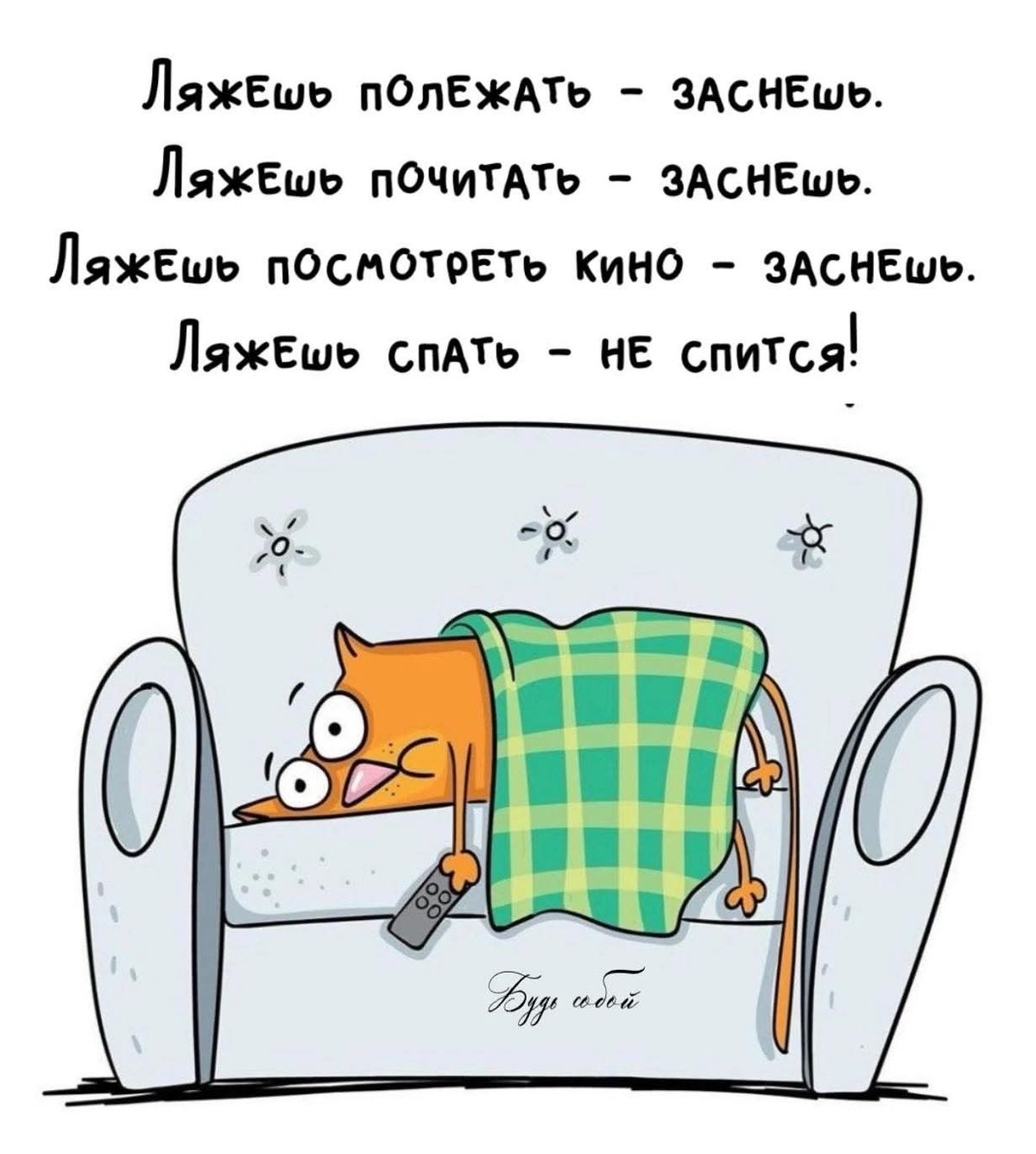 Бессонница у кота - На каждый день