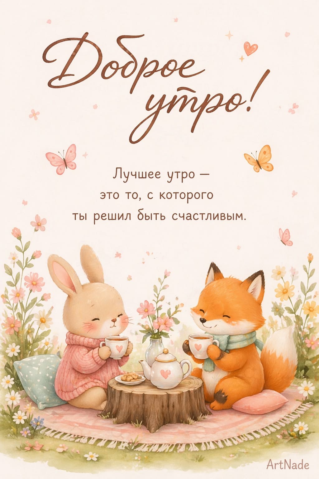 Утренний чай с друзьями - С добрым утром общие
