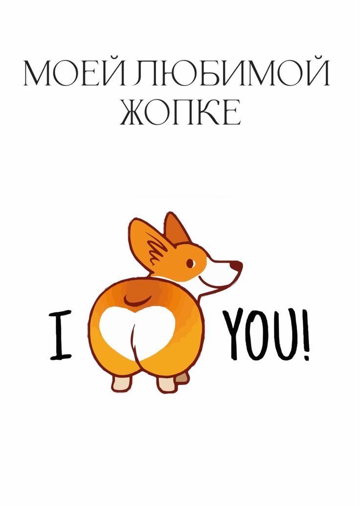 Любовное послание корги - гифки и картинки