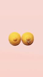 Лимоны с пирсингом - картинка gif
