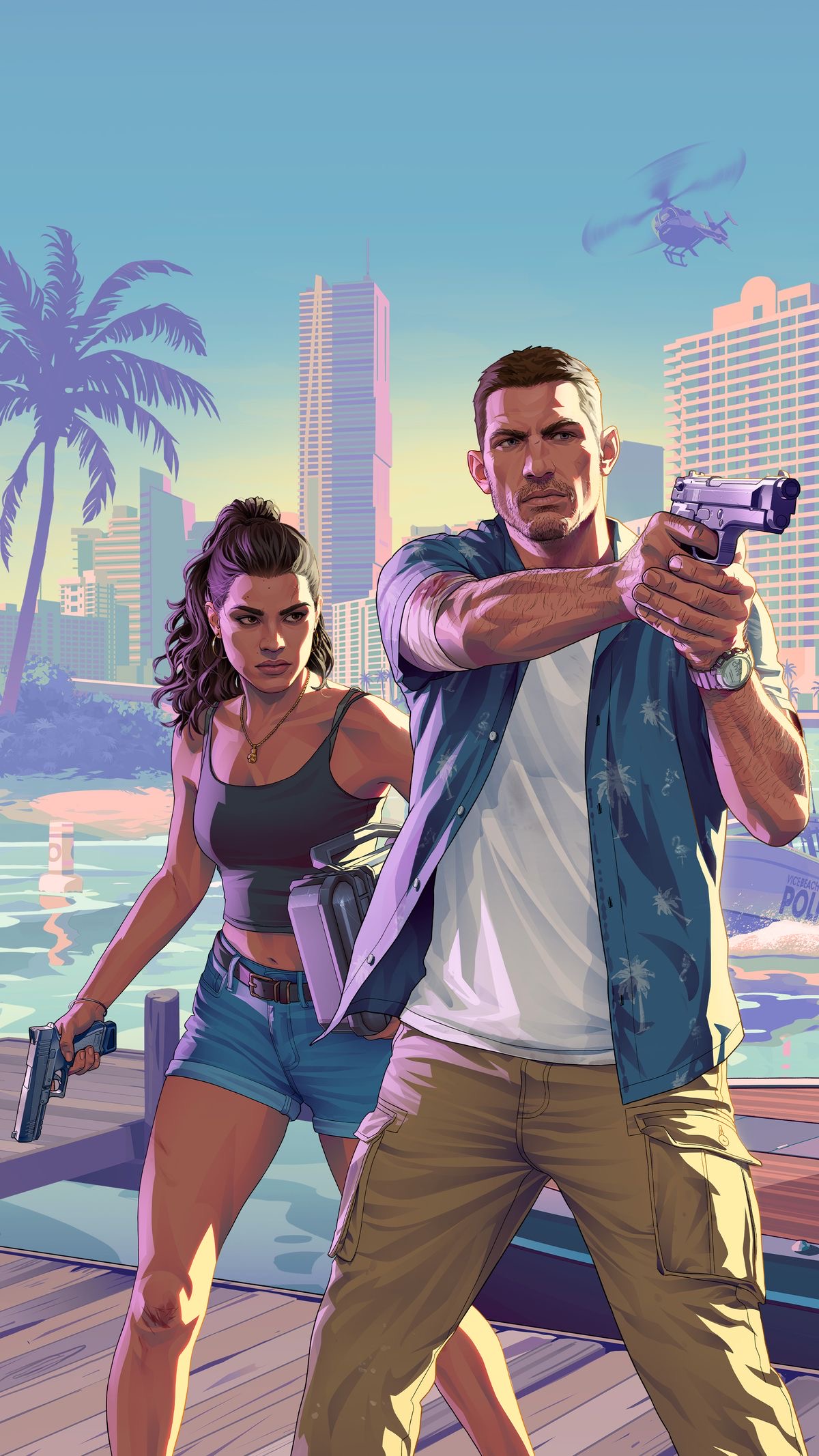 Герои Grand Theft Auto VI - гифки и картинки