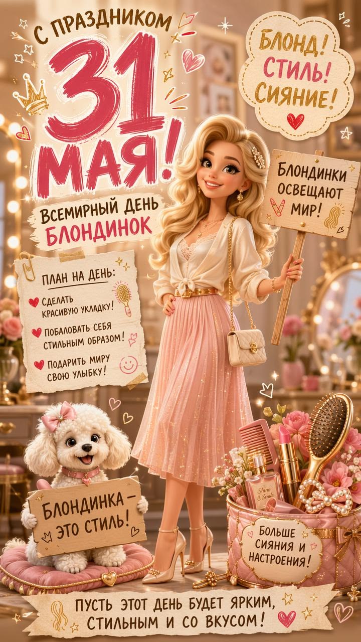 Всемирный день блондинок - День блондинок