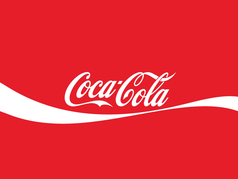 Преображение логотипа Coca-Cola - Еда