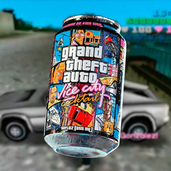 Коктейль Grand Theft Auto Vice City - картинка gif