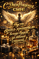 С Днем Рождения, Сын! - картинка gif