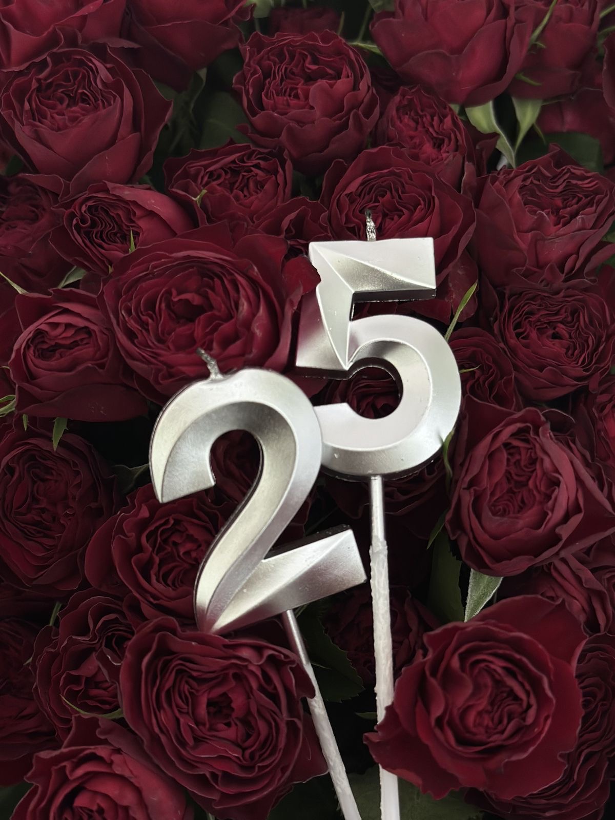 Серебряный юбилейный акцент - 25 лет: с юбилеем