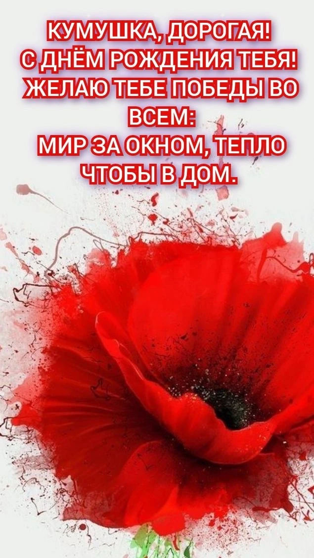 Поздравление с днем рождения куме - гифки и картинки